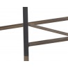 Sunpan Brenan Counter Stool in Bravo Admiral - Leg Cose-up