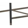 Sunpan Brenan Counter Stool in Bravo Admiral - Leg Cose-up - Sunpan Brenan Counter Stool in Bravo Admiral - Leg Cose-up