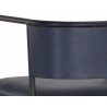 Sunpan Brenan Counter Stool in Bravo Admiral - Seat Back Close-up