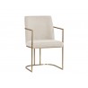 Sunpan Rayla Dining Armchair Belfast Oatmeal