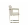 Sunpan Rayla Dining Armchair Belfast Oatmeal Side - Sunpan Rayla Dining Armchair Belfast Oatmeal Side