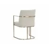 Sunpan Rayla Dining Armchair Belfast Oatmeal Back - Sunpan Rayla Dining Armchair Belfast Oatmeal Back