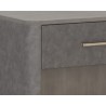 Sunpan Altman Nightstand - Drawer-Close-up