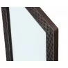 Sunpan Bakersfield Floor Mirror - Mirror Frame Edge Top Angled - Sunpan Bakersfield Floor Mirror - Mirror Frame Edge Top Angled