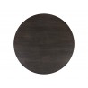 Sunpan Althea Dining Table - Round in Brown Oak 54" -  Tabletop View