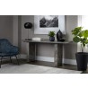 Sunpan Rebel Console Table Grey Marble / Charcoal Grey