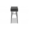 Santo Modern and Contemporary 3-Drawer Entryway Console Table - Side