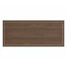 Sunpan Clark Desk In Walnut - Tabletop View - Sunpan Clark Desk In Walnut - Tabletop View
