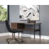 Sunpan Clark Desk In Walnut - Lifestyle 