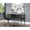 Sunpan Clark Desk In Grey - Lifestyle