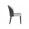 Gisele Dining Chair - Polo Club Stone / Overcast Grey - Side Angle - Gisele Dining Chair - Polo Club Stone / Overcast Grey - Side Angle