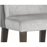 Gisele Dining Chair - Polo Club Stone / Overcast Grey - Seat Close-up - Gisele Dining Chair - Polo Club Stone / Overcast Grey - Seat Close-up