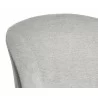 Gisele Dining Chair - Polo Club Stone / Overcast Grey - Seat Back Close-up - Gisele Dining Chair - Polo Club Stone / Overcast Grey - Seat Back Close-up