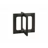 Sunpan Cypher Dining Table Base in Wood And Dark Brown - Base Frame - Sunpan Cypher Dining Table Base in Wood And Dark Brown - Base Frame