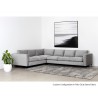 Sunpan Byward Sofa In Liv Smoke - Lifestyle