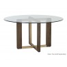 Sunpan Rejane Dining Table Base - Front