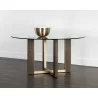 Sunpan Rejane Dining Table Base - Lifestyle - Sunpan Rejane Dining Table Base - Lifestyle