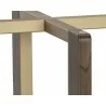 Sunpan Rejane Dining Table Base - Frame Close-Up - Sunpan Rejane Dining Table Base - Frame Close-Up