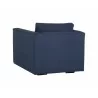 Sunpan Adrian Armchair in Liv Indigo - Back Angled - Sunpan Adrian Armchair in Liv Indigo - Back Angled