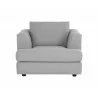 Sunpan Cascade Armchair In Liv Dove - Front - Sunpan Cascade Armchair In Liv Dove - Front