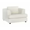 Sunpan Cascade Armchair In Liv Pearl - Angled View - Sunpan Cascade Armchair In Liv Pearl - Angled View