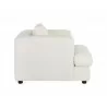 Sunpan Cascade Armchair In Liv Pearl - Side View - Sunpan Cascade Armchair In Liv Pearl - Side View