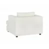 Sunpan Cascade Armchair In Liv Pearl - Back Angle - Sunpan Cascade Armchair In Liv Pearl - Back Angle
