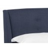  Sunpan Bath Bed King In Belfast Navy - Headboard Close-up