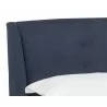  Sunpan Bath Bed King In Belfast Navy - Headboard Close-up -  Sunpan Bath Bed King In Belfast Navy - Headboard Close-up