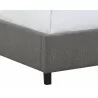 Sunpan Devon Bed in Koala Grey - Leg Close-up - Sunpan Devon Bed in Koala Grey - Leg Close-up