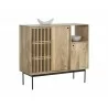 Sunpan Allard Highboard - Angled - Sunpan Allard Highboard - Angled