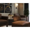 Sunpan Domina Table Lamp in Antique Brass And Black Ombre - Lifestyle 2