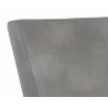 Alister Counter Stool in Bravo Metal / Polo Club Stone - Seat Back - Alister Counter Stool in Bravo Metal / Polo Club Stone - Seat Back