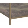 Sunpan Concord End Table - Leg Frame Close-up