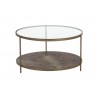 Sunpan Concord Coffee Table - Round - Front