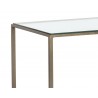 Sunpan Concord Console Table - Frame Close-up