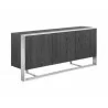 Sunpan Dalton Sideboard Grey - Front Side Angle - Sunpan Dalton Sideboard Grey - Front Side Angle