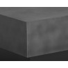 Sunpan Blakely Coffee Table in Gunmetal - Edge Close-up
