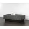 Sunpan Blakely Coffee Table - Gunmetal Front - Sunpan Blakely Coffee Table - Gunmetal Front