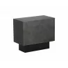 Sunpan Blakely End Table in Gunmetal - Front - Sunpan Blakely End Table in Gunmetal - Front