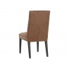 Heath Dining Chair - Marseille Camel Leather - Back Angle
