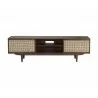 Sunpan Akita Media Console And Cabinet - Front - Sunpan Akita Media Console And Cabinet - Front