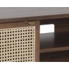Sunpan Akita Media Console And Cabinet - Cabinet Detail