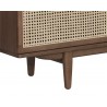 Sunpan Akita Media Console And Cabinet - Leg Angled