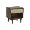 Sunpan Akita Nightstand - Angled - Sunpan Akita Nightstand - Angled