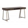 Sunpan Alma Desk - Front Side Angle