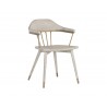  Sunpan Demi Dining Chair in Grey - Angled