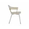  Sunpan Demi Dining Chair in Grey - Side