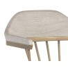  Sunpan Demi Dining Chair in Grey - Seat Back