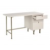  Sunpan Celine Desk - Angled with Opened Drawer